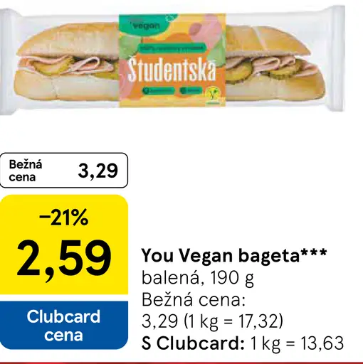 You Vegan bageta