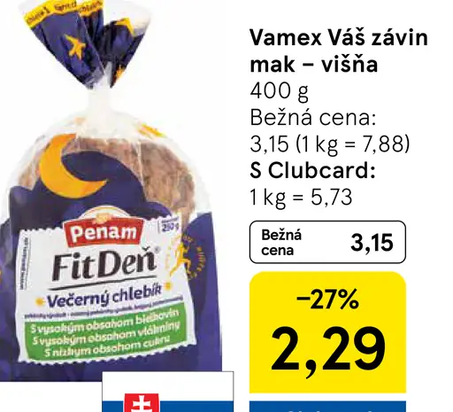 Vamex Váš závin mak – višňa