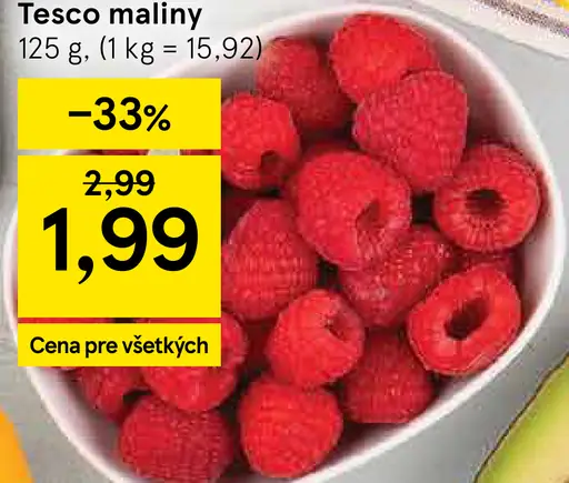 Tesco maliny