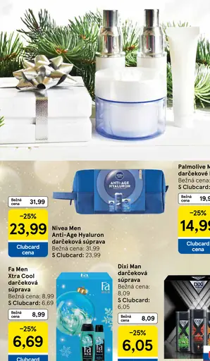 Nivea Men Anti-Age Hyaluron darčeková súprava