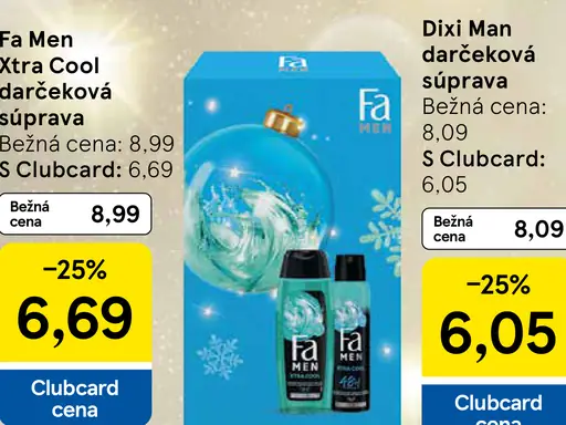 Fa Men Xtra Cool darčeková sada