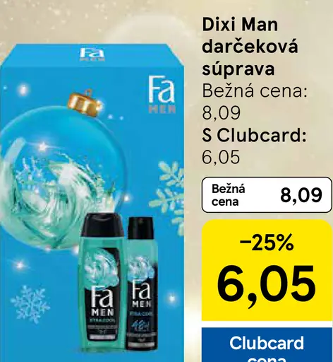 Dixi Man darčeková súprava