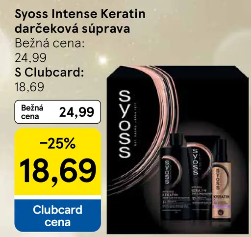 Syoss Intense Keratin darčeková sada