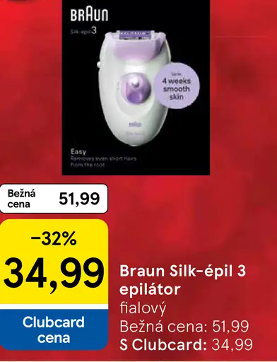 Braun Silk-épil 3 epilátor