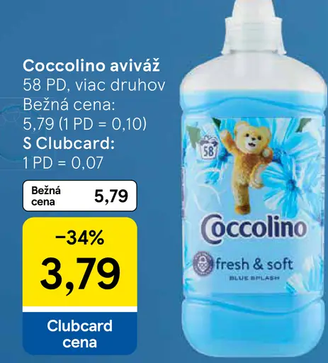 Coccolino aviváž
