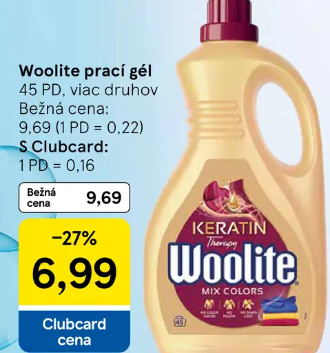 Woolite prací gél