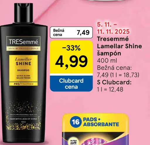 TRESemmé Lamellar Shine šampón