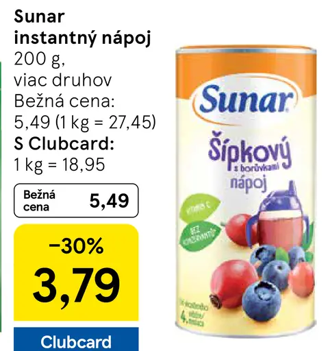Sunar instantný nápoj