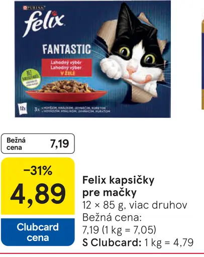 Felix kapsičky pre mačky