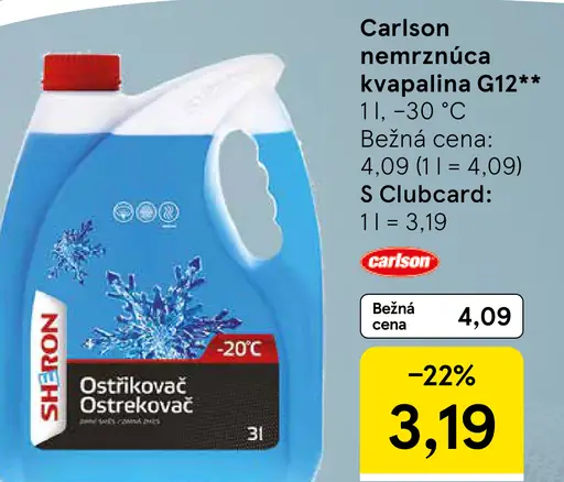 Carlson nemrznúca kvapalina G12