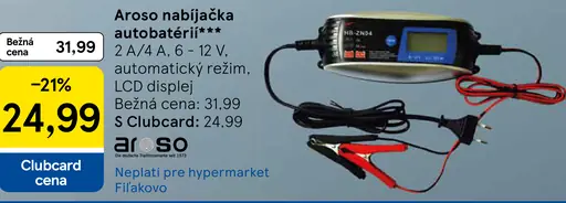 Aroso nabíjačka autobatérií