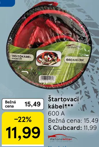 Štartovací kábel 600 A