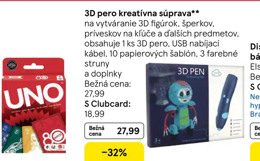 3D pero kreatívna súprava