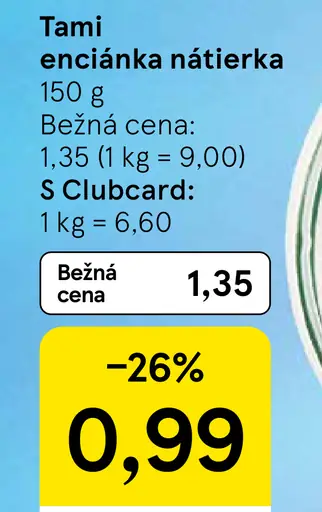 Tami Enciánka nátierka