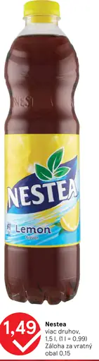 Nestea plechovka Lemon