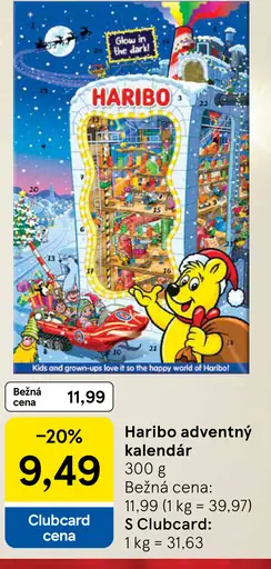 Haribo Adventný kalendár