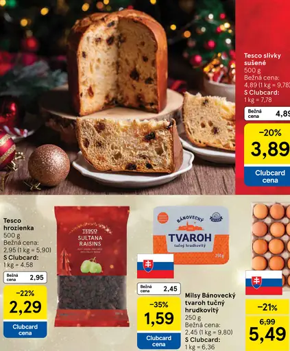 Tesco slivky sušené