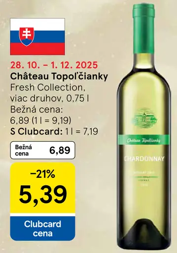 Château Topoľčianky Fresh Collection