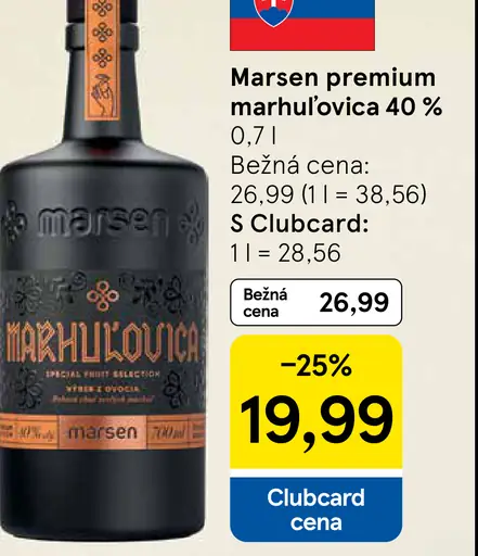 Marsen premium marhuľovica 40 %