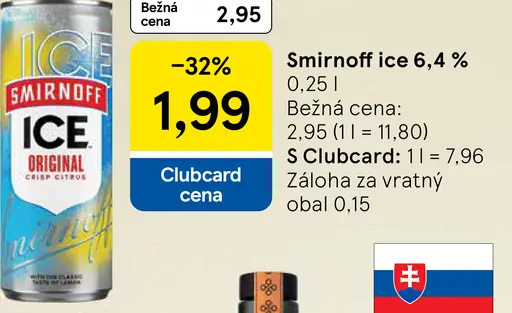 Smirnoff ice