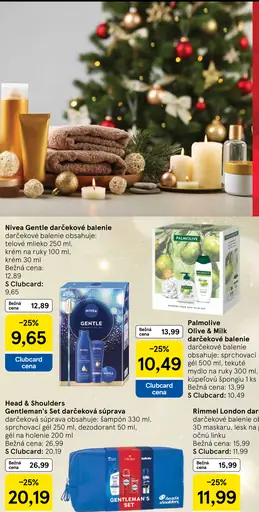 Nivea Gentle darčekové balenie