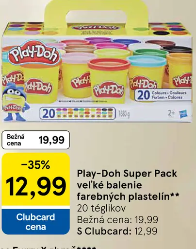 Play-Doh Super Pack veľké balenie farebných plastelín