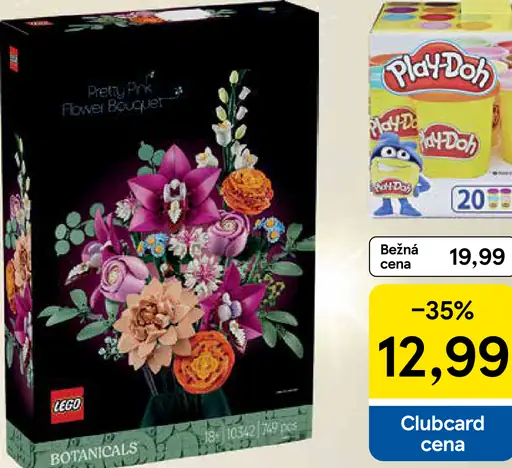 Lego® 10342 Krásna kytica ružových kvetov
