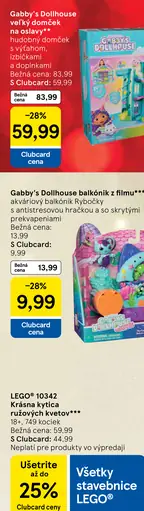 Gabby's Dollhouse veľký domček na oslavy