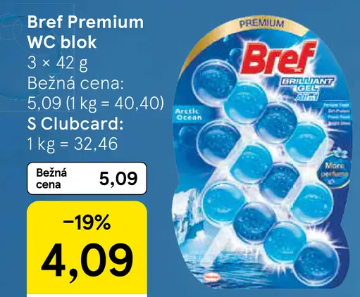 Bref Premium blok na WC