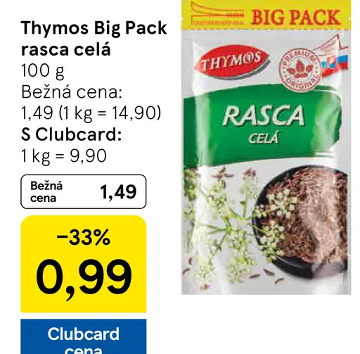 Thymos Big Pack rasca celá
