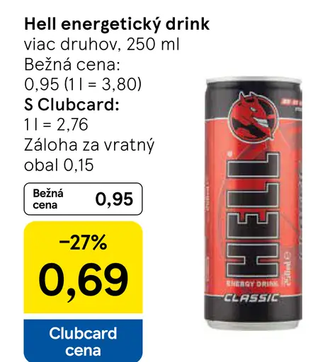 Hell energetický nápoj plechovka