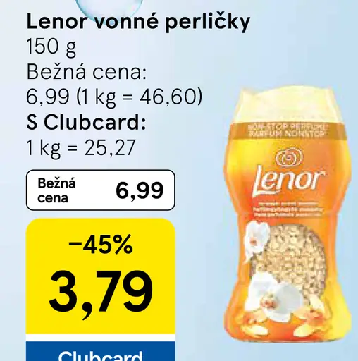 Lenor vonné perličky