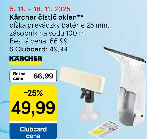 Kärcher čistič okien