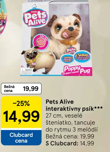 Pets Alive interaktívny psík