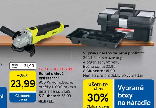 Reikel uhlová brúska