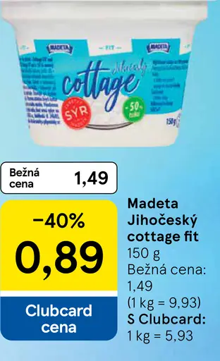 Madeta Jihočeský cottage fit