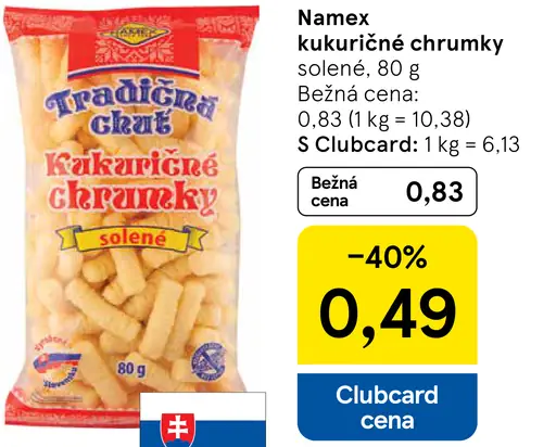 Namex tradičné chrumky