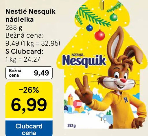 Nestlé Nesquik nádielka