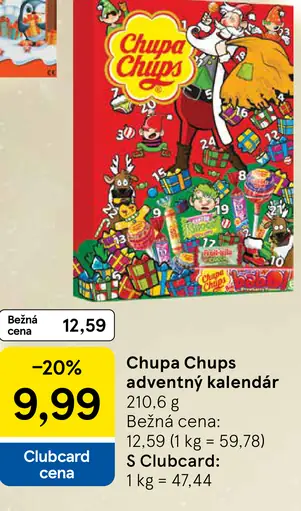 Chupa Chups Adventný kalendár