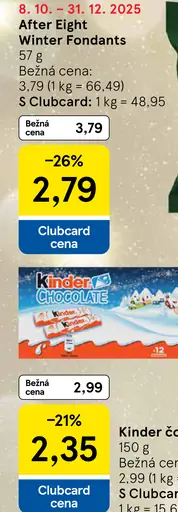 AFTER EIGHT Winter Fondants