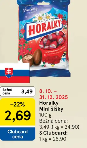 Horalky Mini šišky