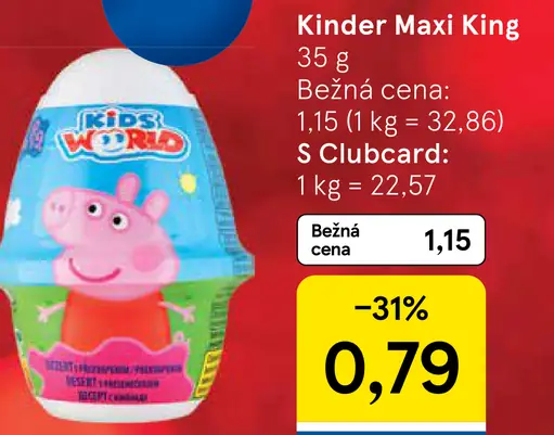 Kinder Maxi King