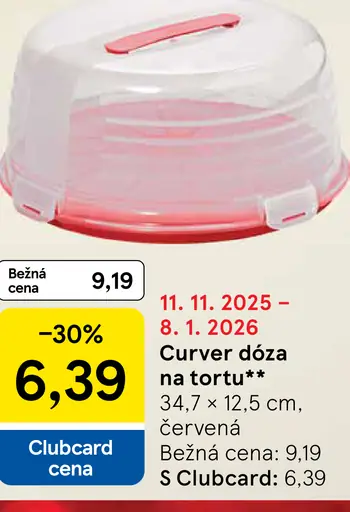 Curver dóza na tortu