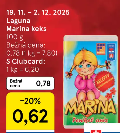 Laguna Marina keks jahoda