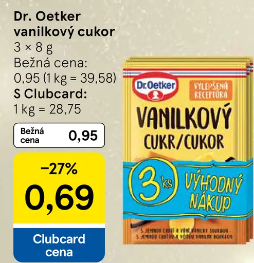Dr. Oetker Vanilkový cukor