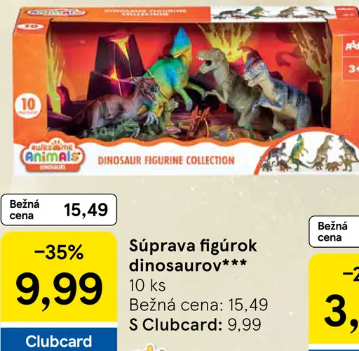 Súprava figúrok dinosaurov