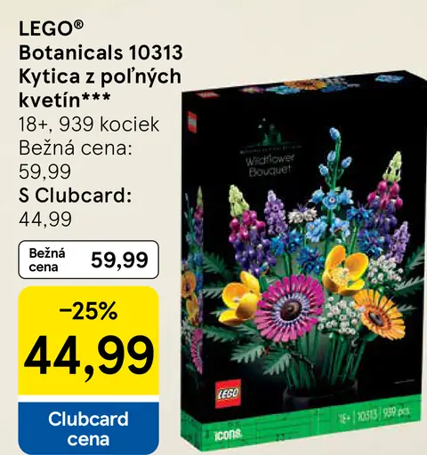 LEGO Botanicals 10313 Kytica z poľných kvetín