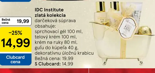 IDC Institute Zlatá Kolekcia darčeková súprava