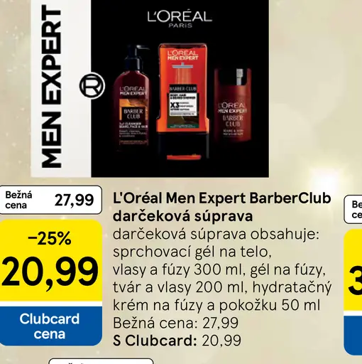 L’Oréal Men Expert BarberClub darčeková súprava