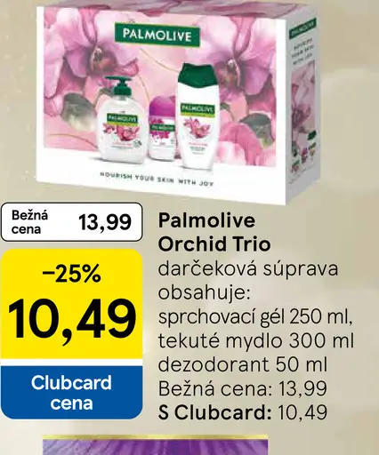 Palmolive Orchid Trio darčeková súprava
